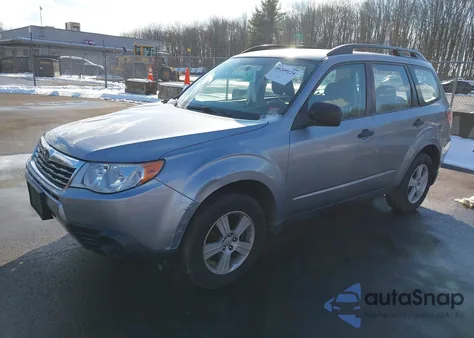 2010 Subaru Forester 2.5X из США, поврежденный, VIN JF2SH6BC7AH909160